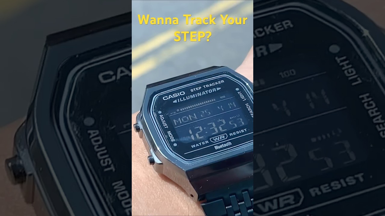 Casio ABL-100WE How to track daily step? Do this way #casiowatches #casio #casiowatch #digitalwatch