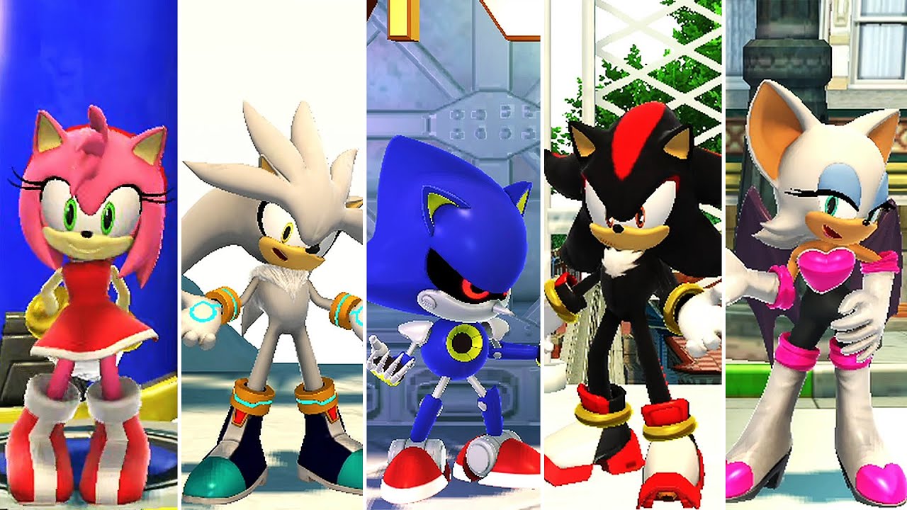 Sonic x Shadow Generations - All Character Dialogues and Confrontations in both Games [4K]