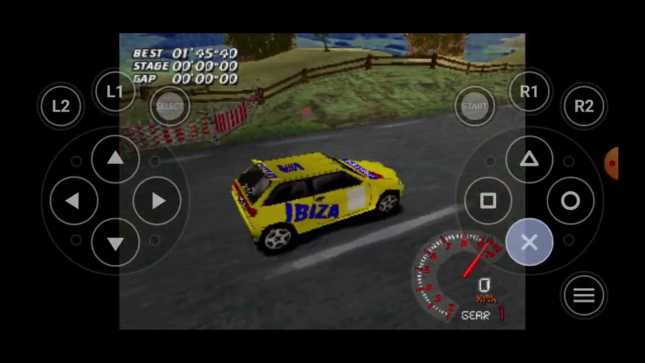 1997 V Rally 97 PlayStation 1 Title 