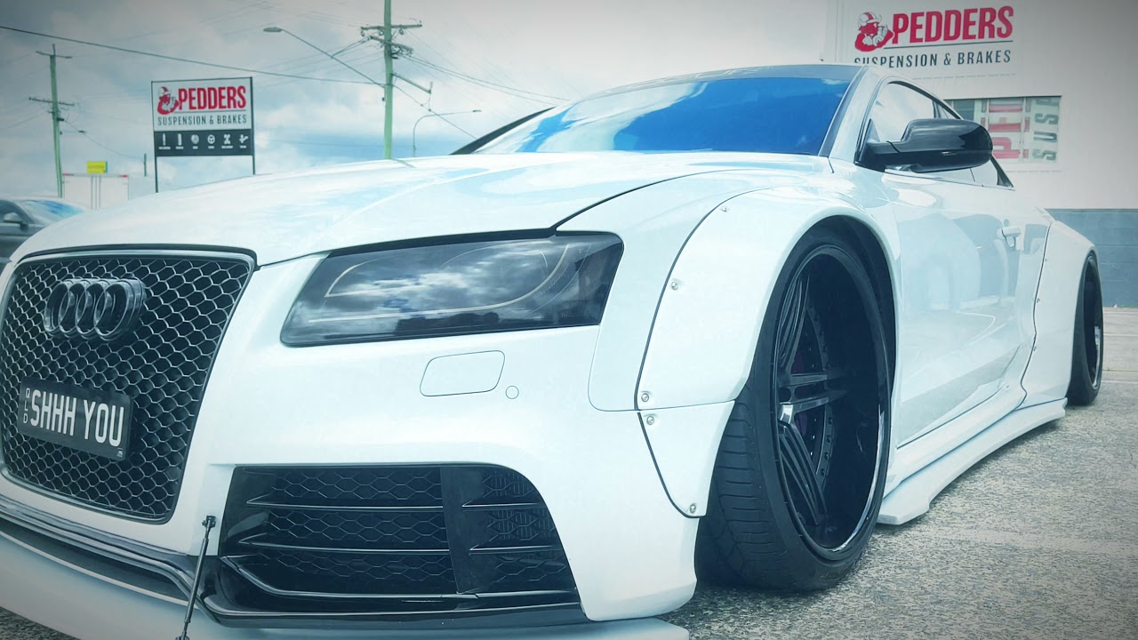 Mind Blowing Liberty Walk AUDI RS6 Koya Custom Forged wheels