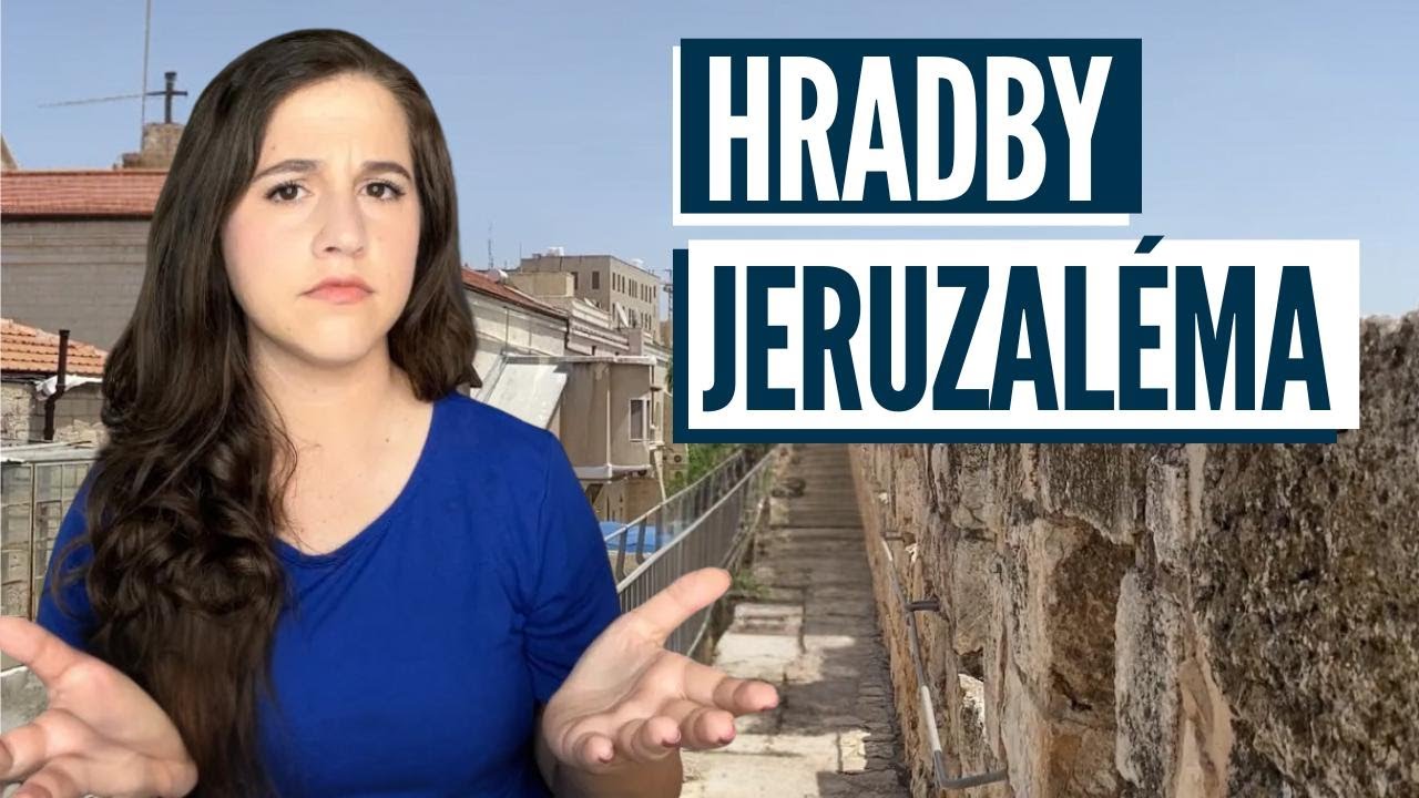PROCHÁZKA PODÉL HRADBAMI A BRANAMI JERUZALÉMA! Izrael s Aline