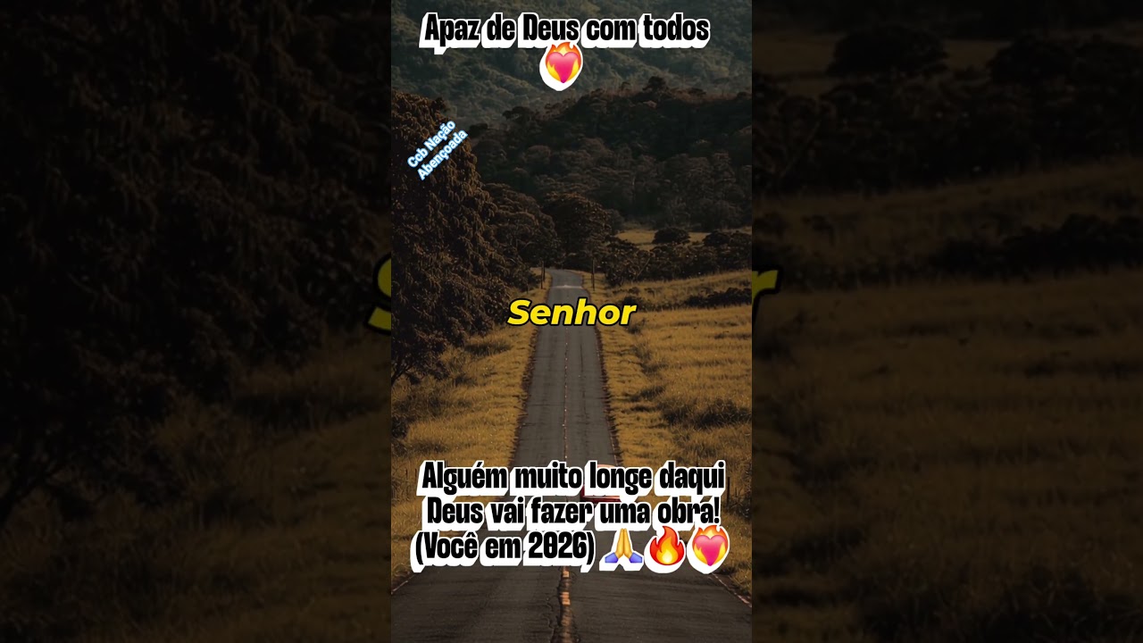 PALAVRA CCB❤️‍🔥( Em 2026 Novo Ano para você que ta longe daqui 🙏) 