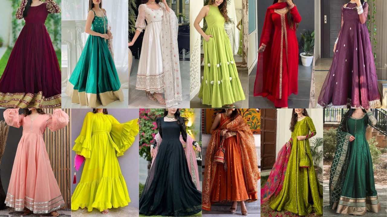 50 Party Wear Long Dress Designs | Popular Long Dress Designs | party wear dresses | Fashglow