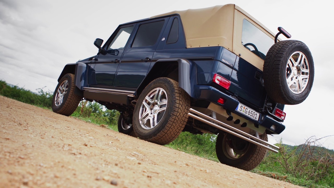 Mercedes-Maybach G650 Landaulet design