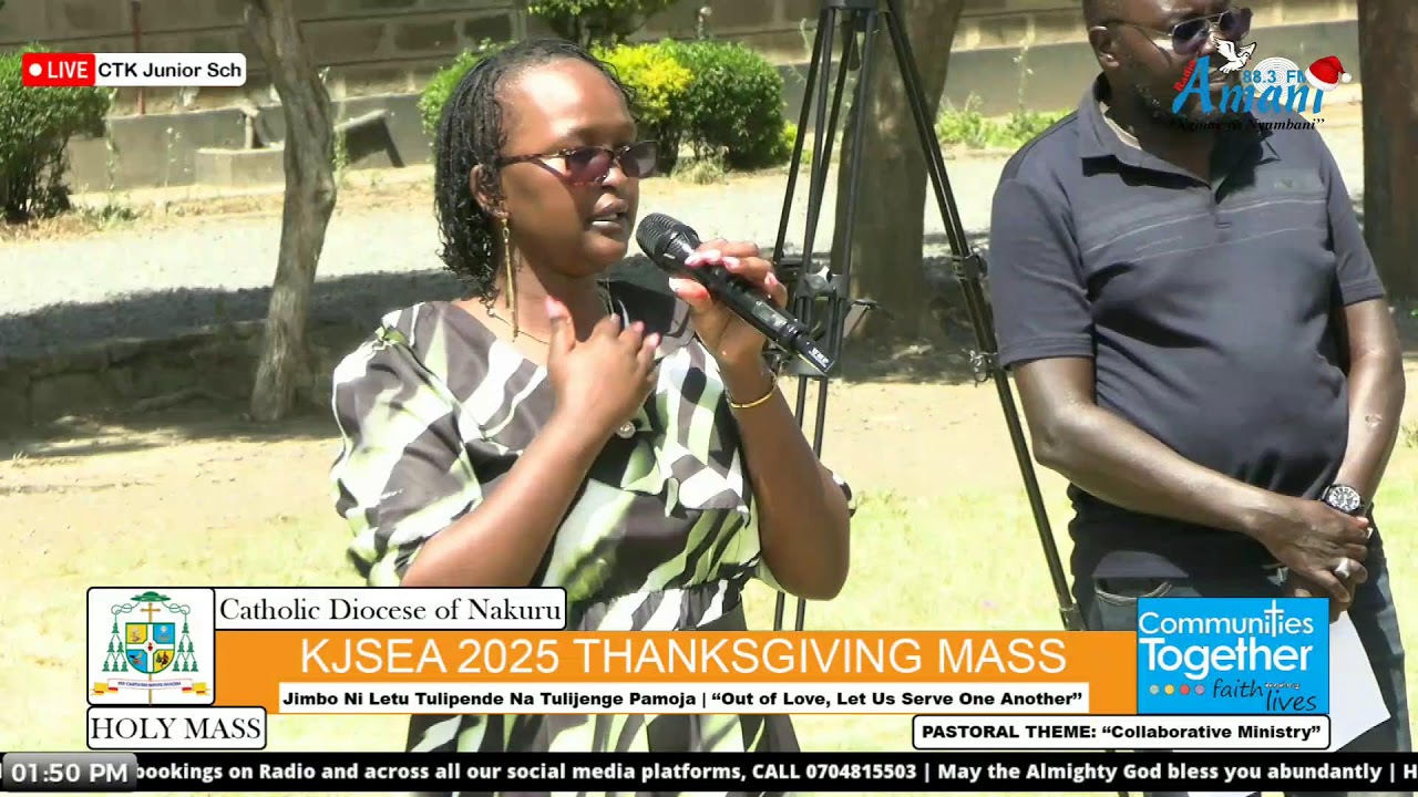 09-01-2026 | LIVE | KJSEA 2025 Thanksgiving Mass | Christ The King Junior School