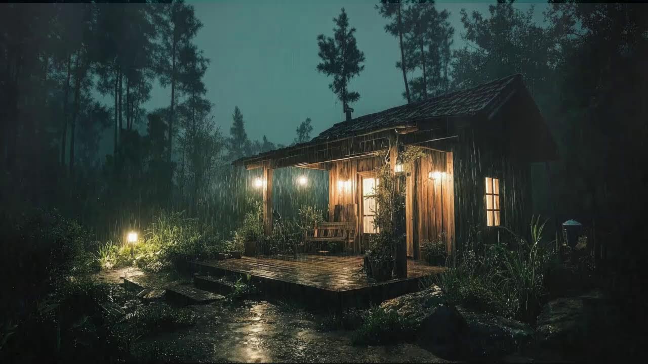 Powerful Rain and Thunder for Sleep Anxiety Relief