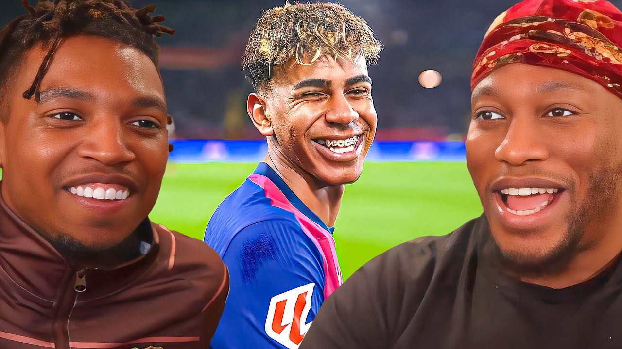 Zias & B Lou React To Lamine Yamal INSANE Soccer Highlights!