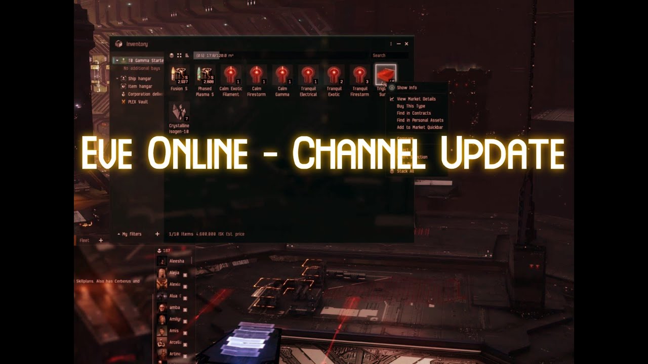 Eve Online - Channel Update + T0 Abyssal Run