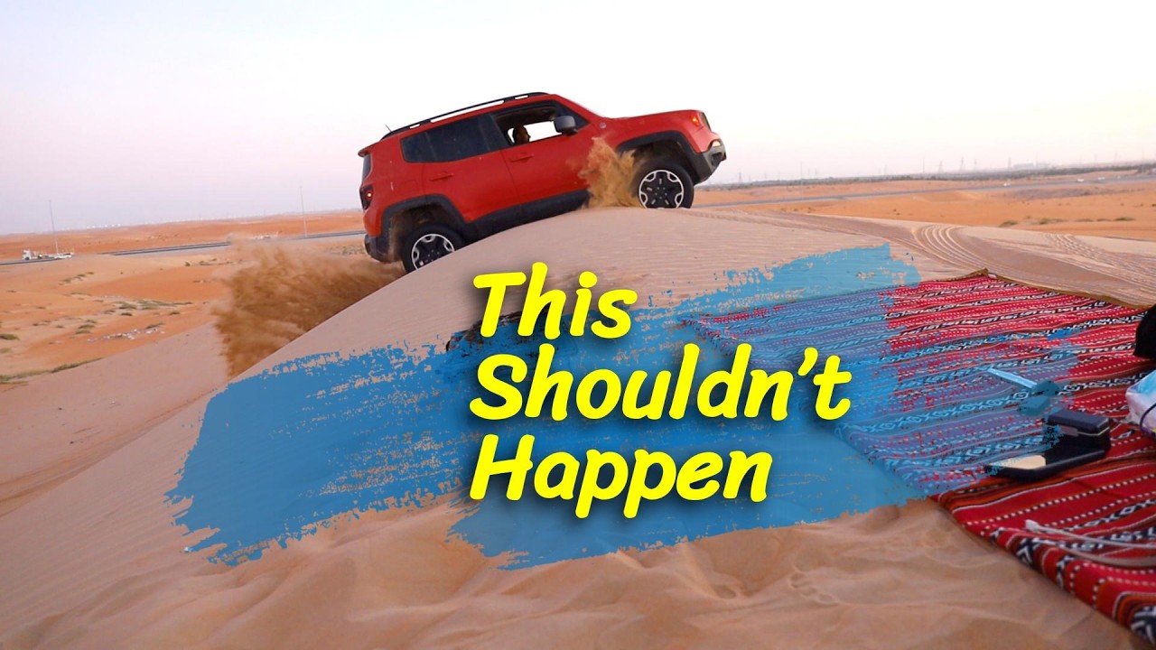 Unexpected things happened during the Jeep Renegade Off-Road Adventure...😢😢😢