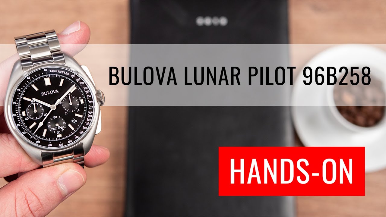 HANDS-ON: Bulova Lunar Pilot Quartz Chronograph 96B258