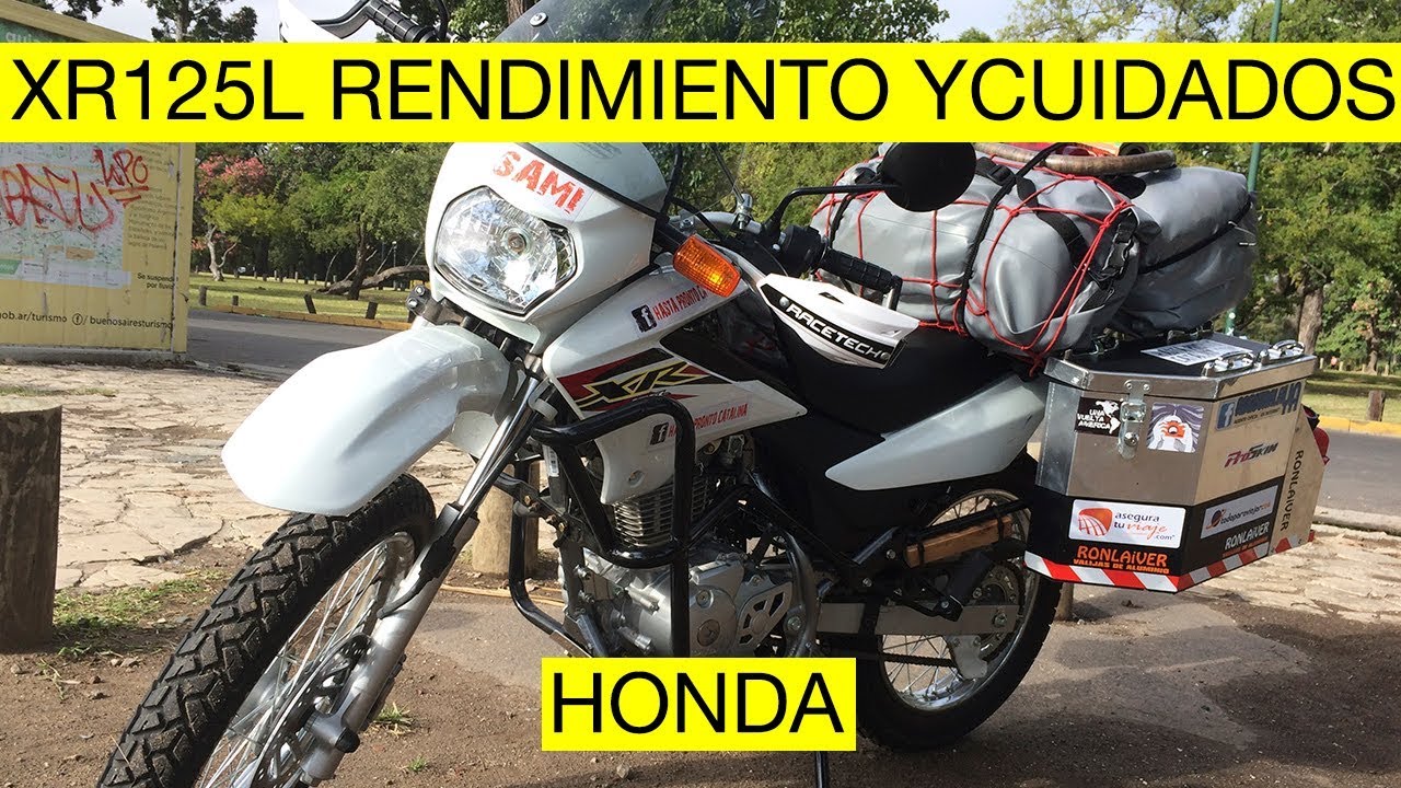 MOTOTIP#1 XR125L Honda: Cuánto rinde y cómo cuidarla ⭐⭐⭐⭐⭐