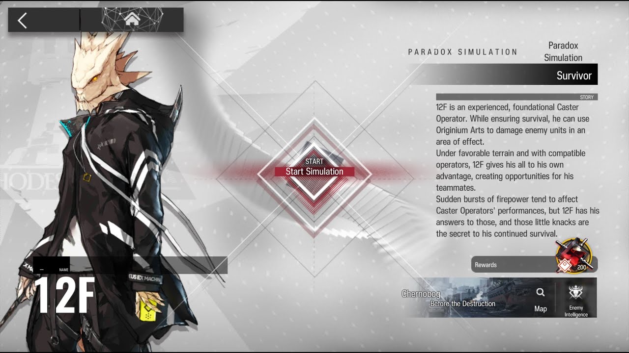 Arknights Paradox Simulation 12F Guide