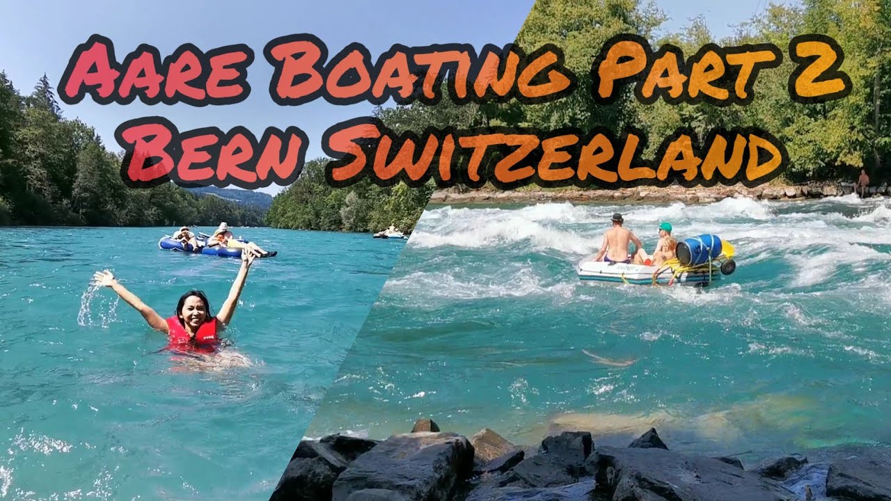 Aare Boating in Bern Switzerland | Megishivlogs Part2