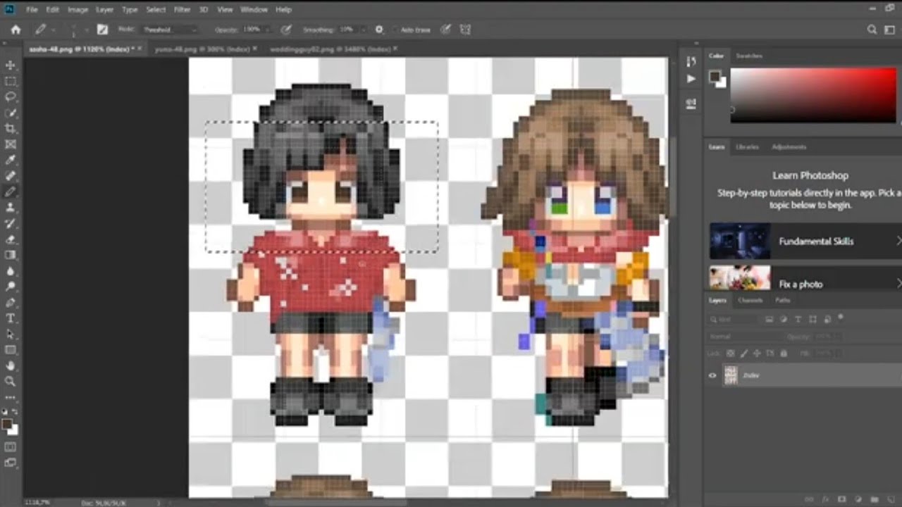 Character Creation/Custom Sprites Pixel Art, RPG Maker