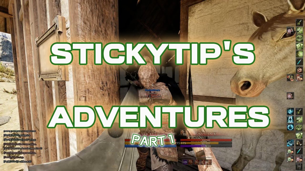 Sticky Tip's Adventures #1 - Mortal Online 2