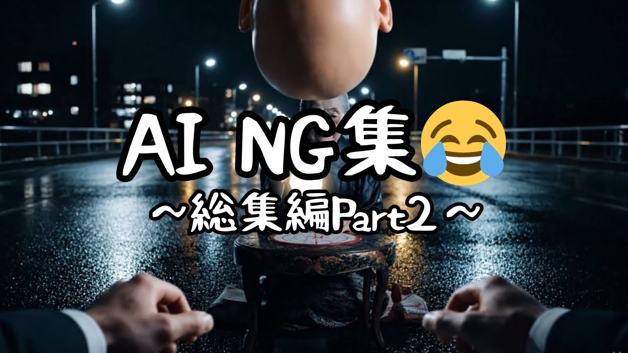 😂AI生成NG集！爆笑ミス＆失敗シーンまとめ【AI Fail Compilation】#Shorts #AI #AI失敗