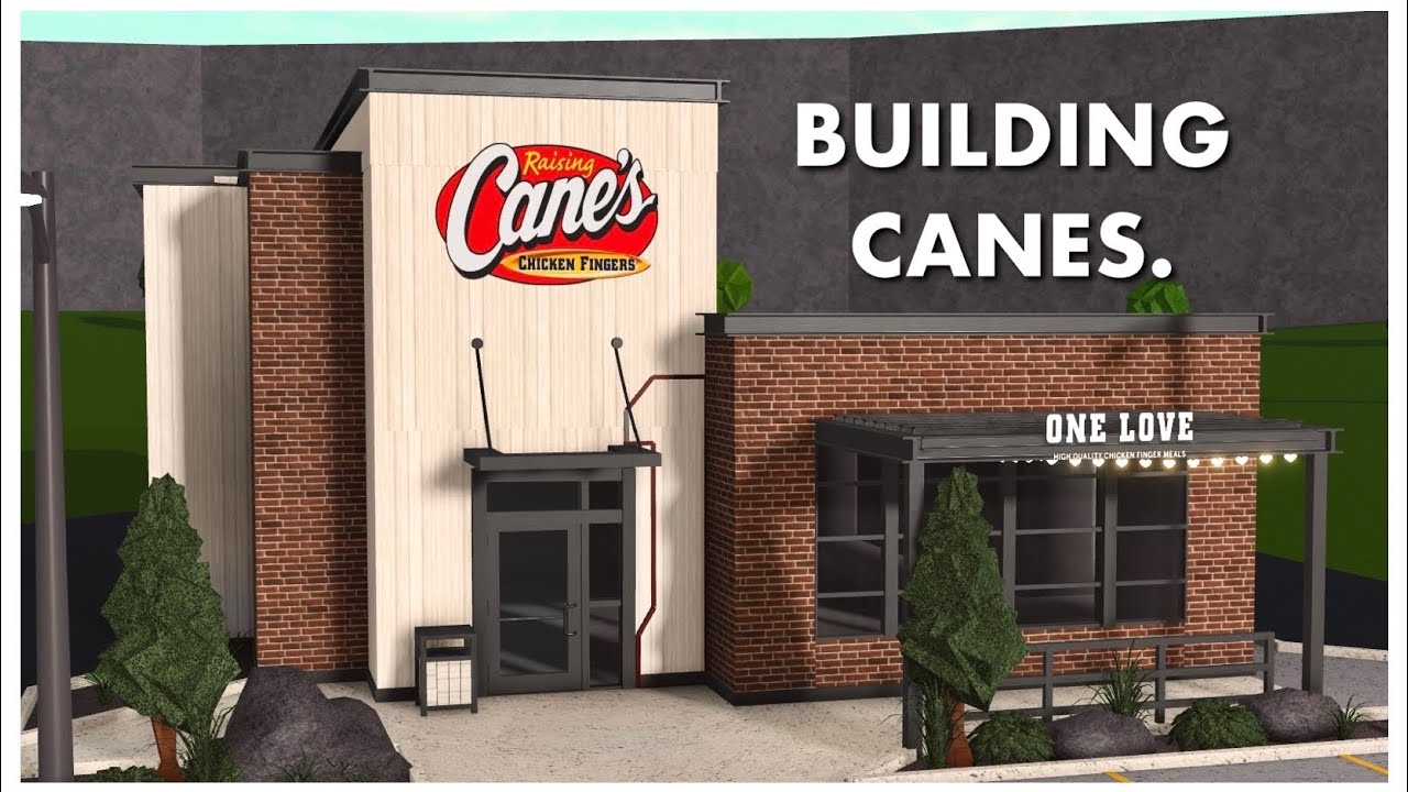 BUILDING A CANES IN BLOXBURG