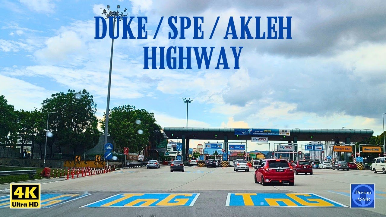 [4K] DUKE ➡️ SPE ➡️ AKLEH Highway | Driving ASMR