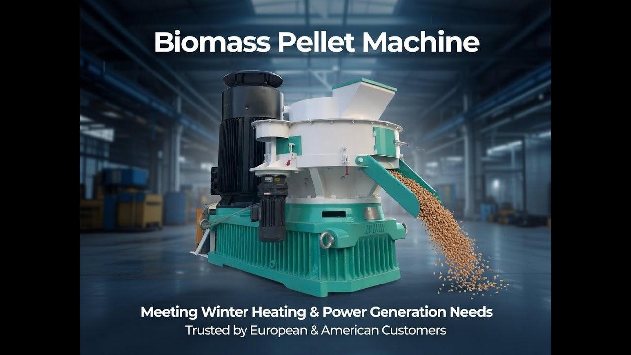 Biomass Ring Die Pellet Machine | High-Efficiency Wood & Biomass Pellet Production