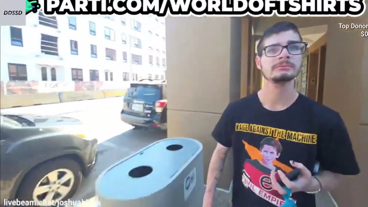 🔴LIVE- JOSHUA BLOCK (WORLD OF T SHIRTS) HOOKAH, CRASHOUT!!!