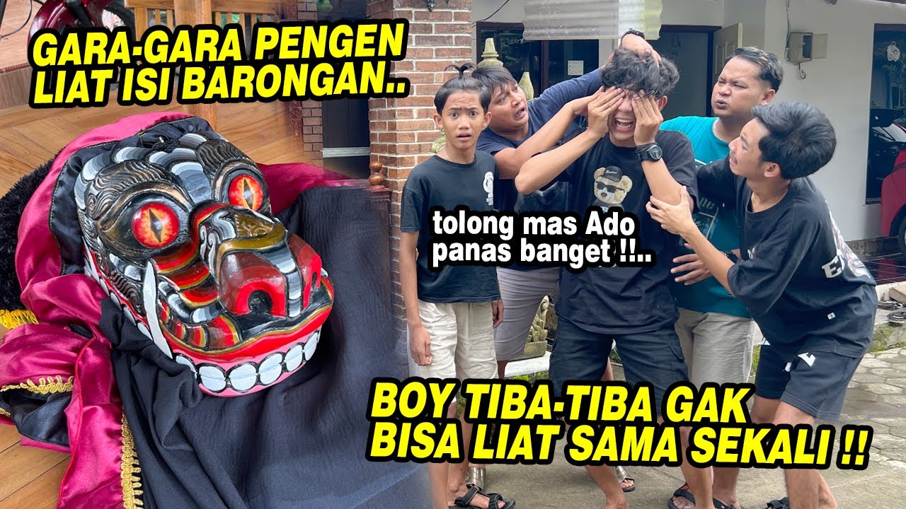 Serem !! NYOBA GAMBAR SOSOK DIDALAM BARONGAN MALAH JADI GINI..