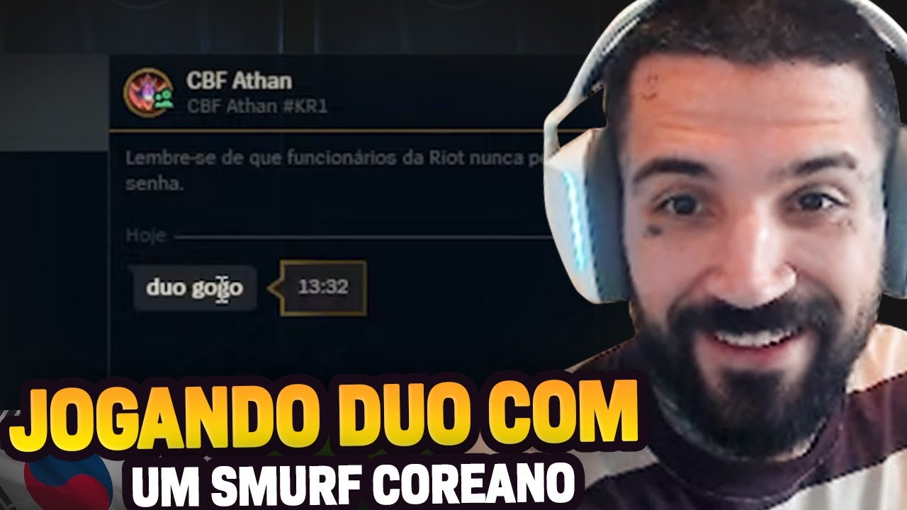 BRTT JOGOU DUO COM UM SMURF COREANO NO DIAMANTE  - BOOTCAMP DO BRTT NA KR