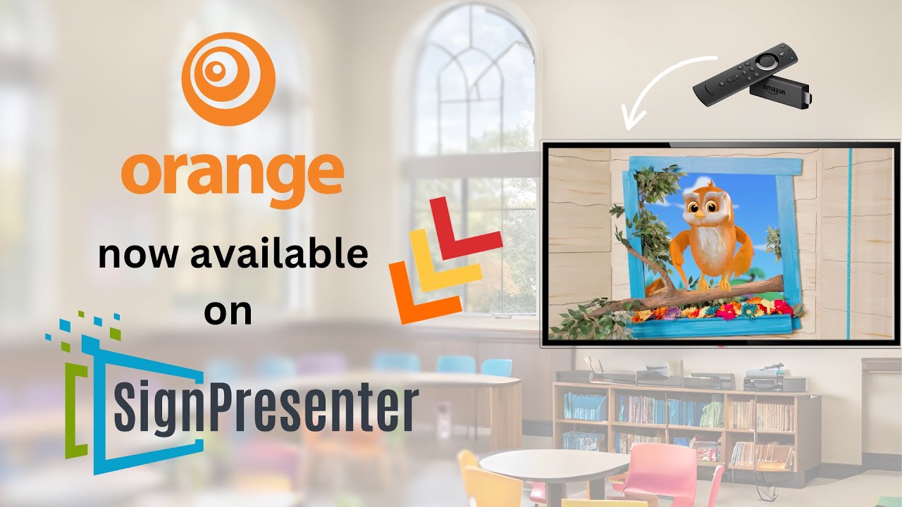 Using Orange Curriculum with SignPresenter