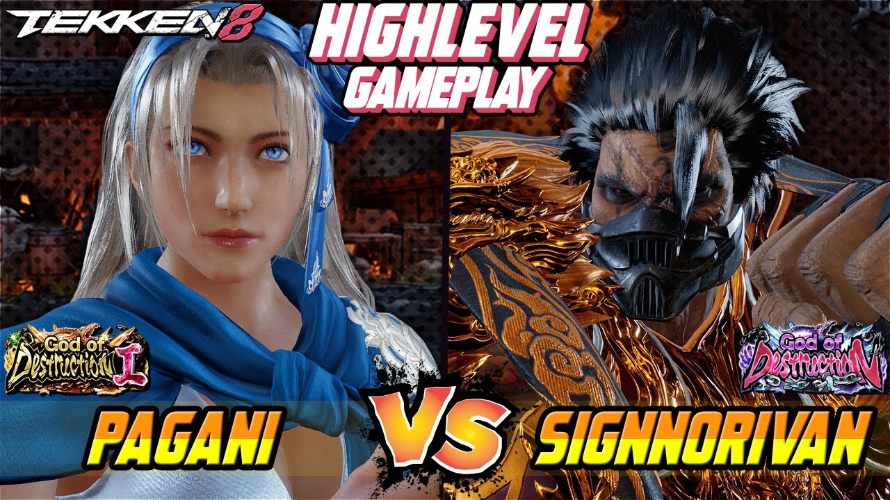 T8 (V 2.03.02) – Pagani (JUN KAZAMA) vs Signorivan (FAHKUMRAM) – TEKKEN 8 High Level Gameplay!