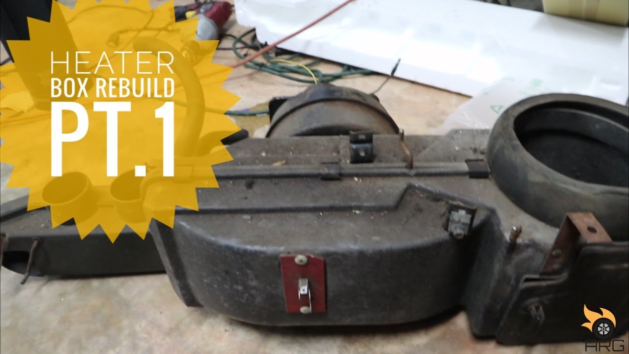 1966 Mustang Heater Box Removal and Disassembly Pt.1