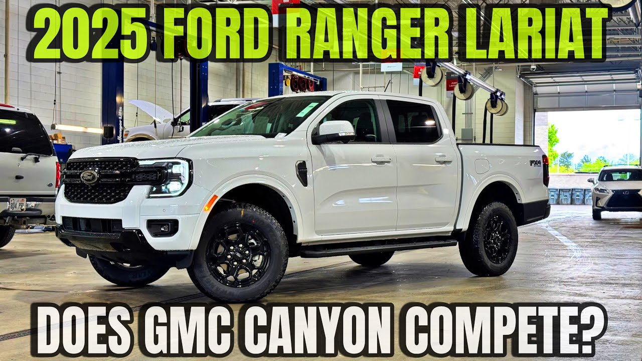 2025 Ford Ranger 2.7L V6 Lariat: Check Out The New Package!