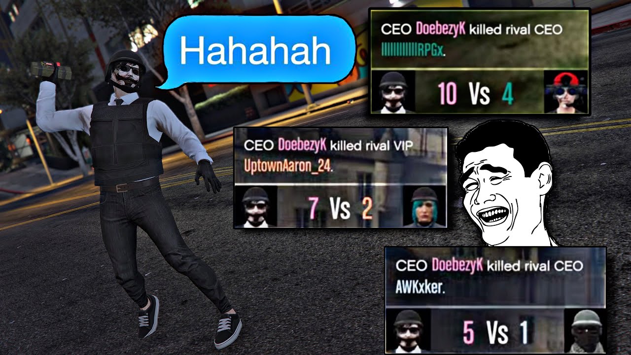 I Feel Like He Invited His Friends Just To Come Jump Me But That Didn’t Work Out | GTA ONLINE
