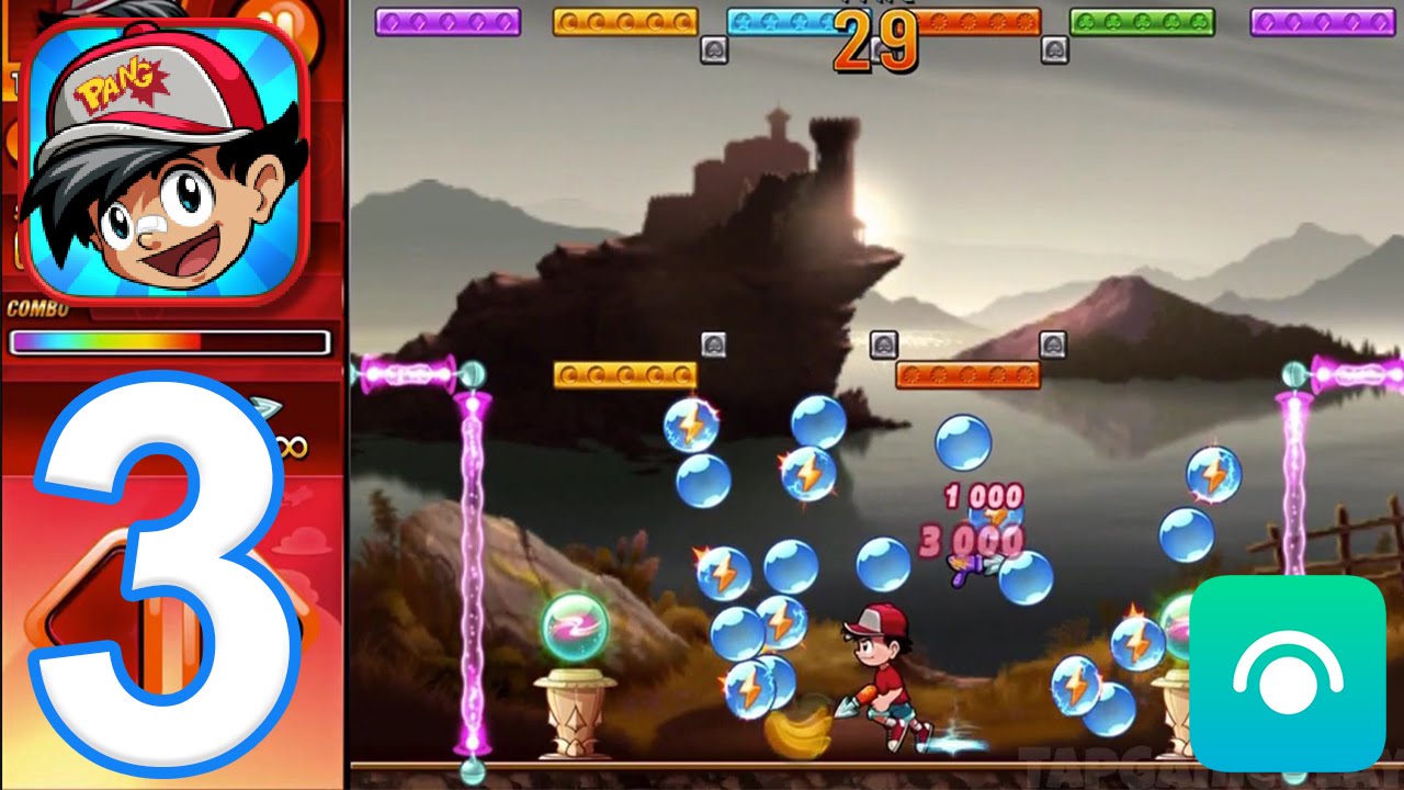 Pang Adventures - Gameplay Walkthrough Part 3 - Scotland: Days 1-15 (iOS)