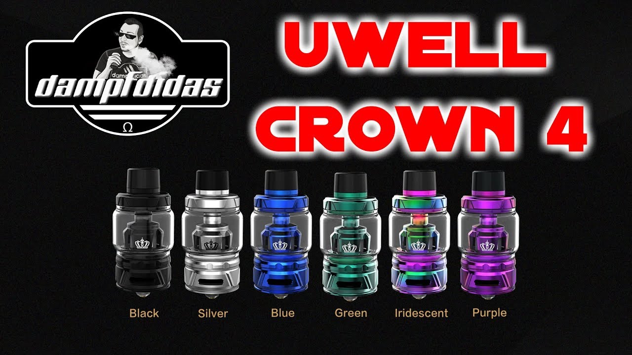 Uwell Crown 4 - self-cleaning - leakproof Tank Review