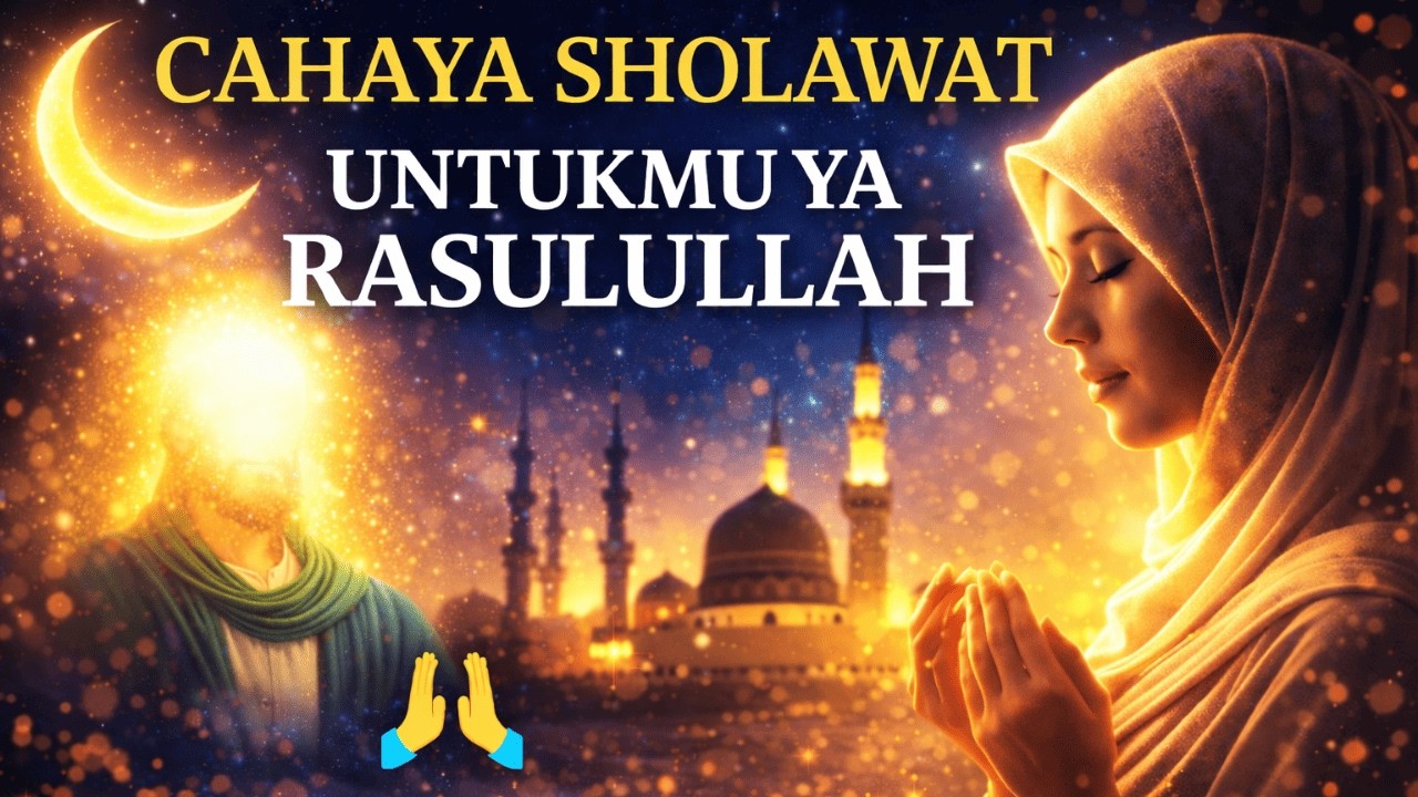 Sholawat Merdu Penenang Hati 🤲 Cahaya Cinta untuk Rasulullah ﷺ