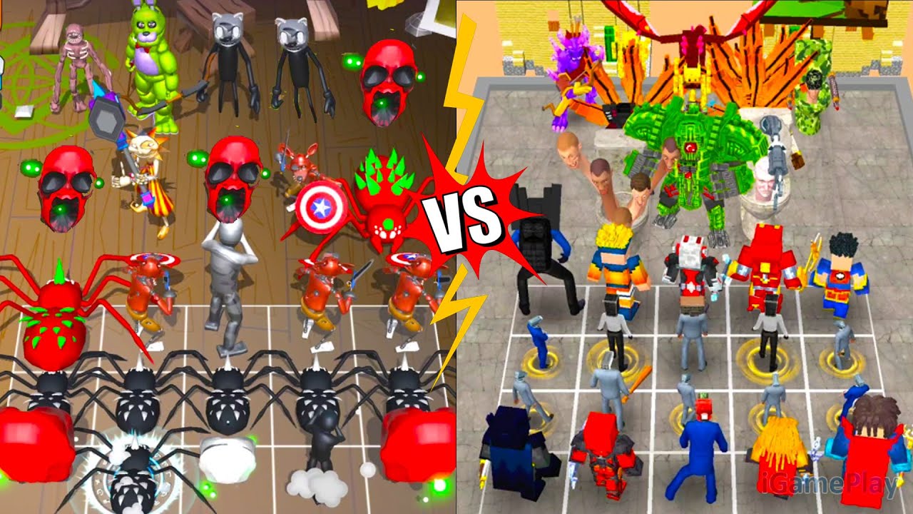 Beat Door 100 Challenge Vs Monster Battle Survivor Series, Merge Battle Gameplay