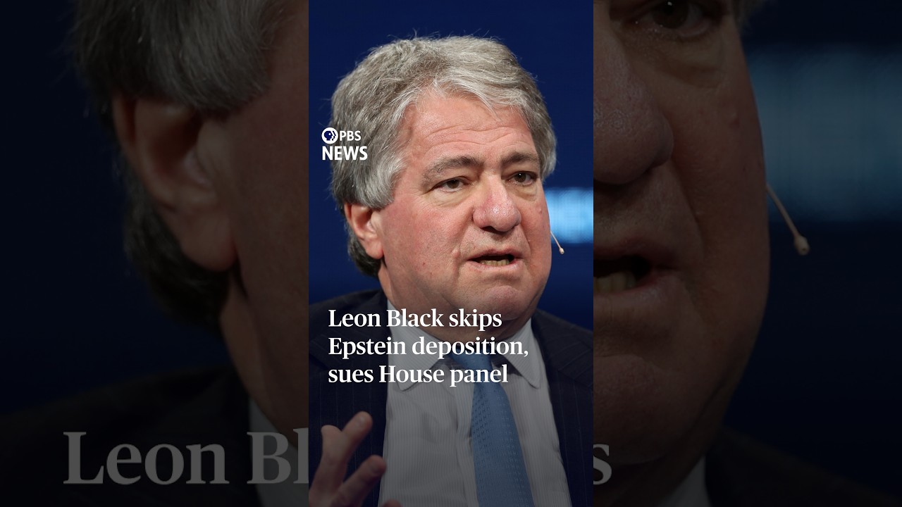 Leon Black skips Epstein deposition, sues House panel