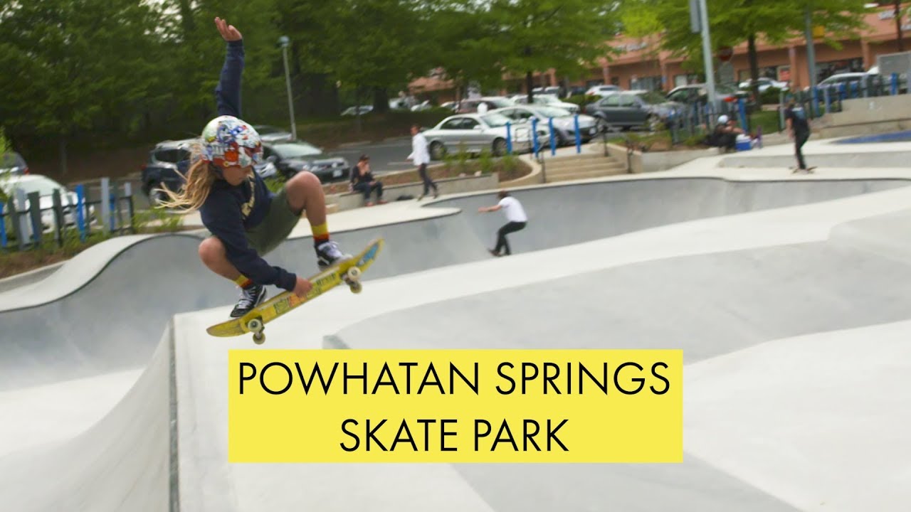 The All-New Powhatan Springs Skate Park