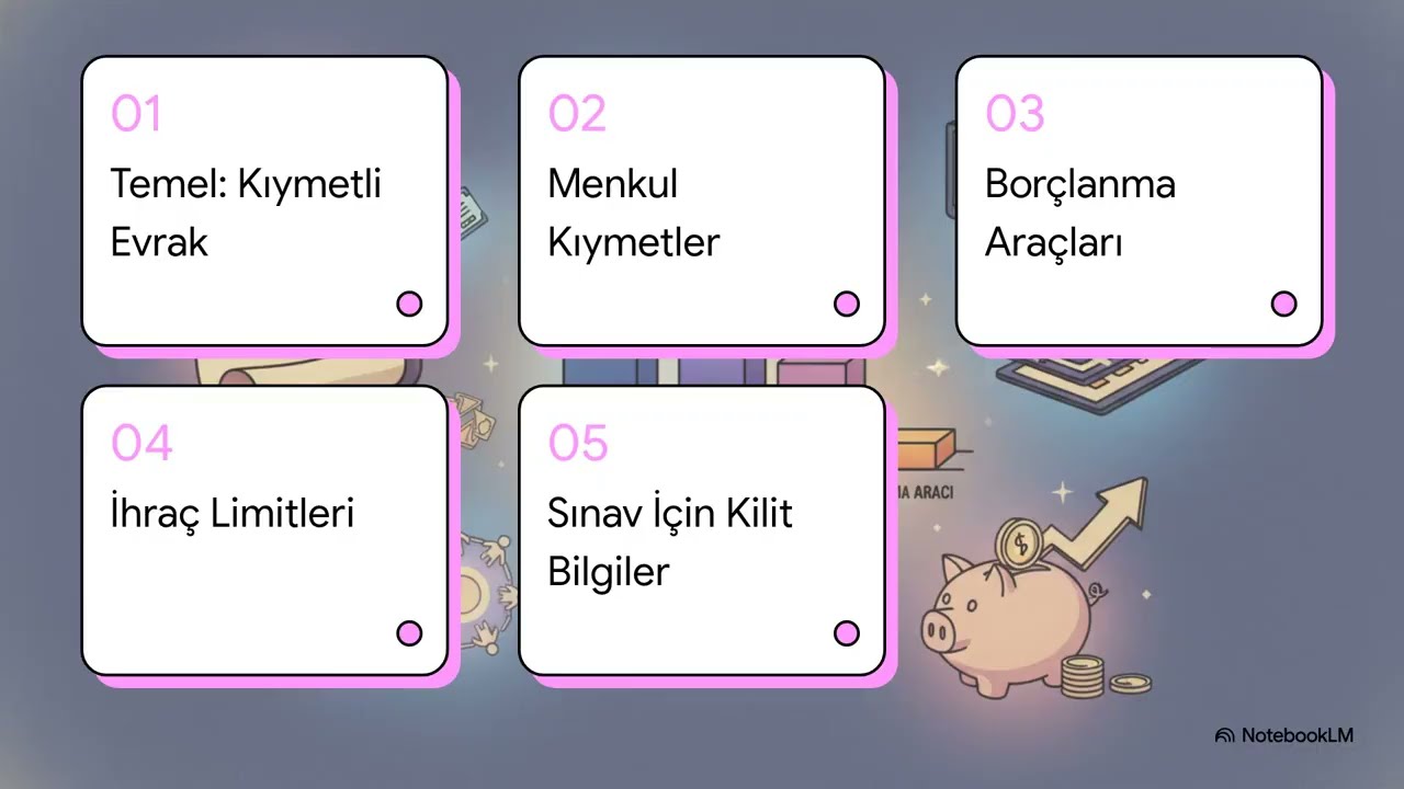 SPL Sınavı  Bor&ccedil;lanma Ara&ccedil;ları