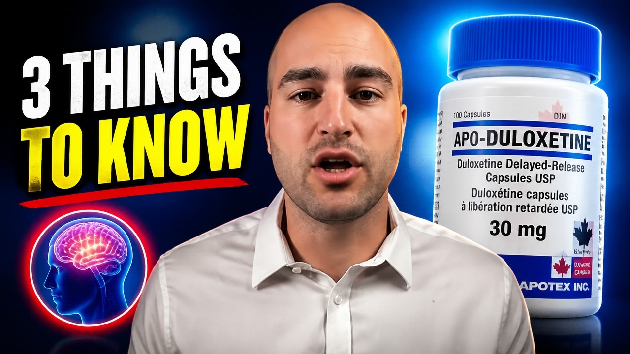 3 Things You Should Know Before Taking Duloxetine (Cymbalta)