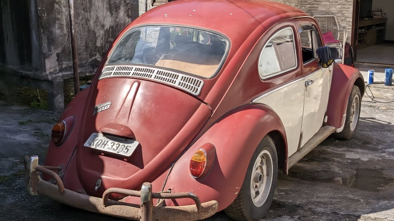 NOSSO FUSCA EM DETALHES DEPOIS DA LAVAGEM!!