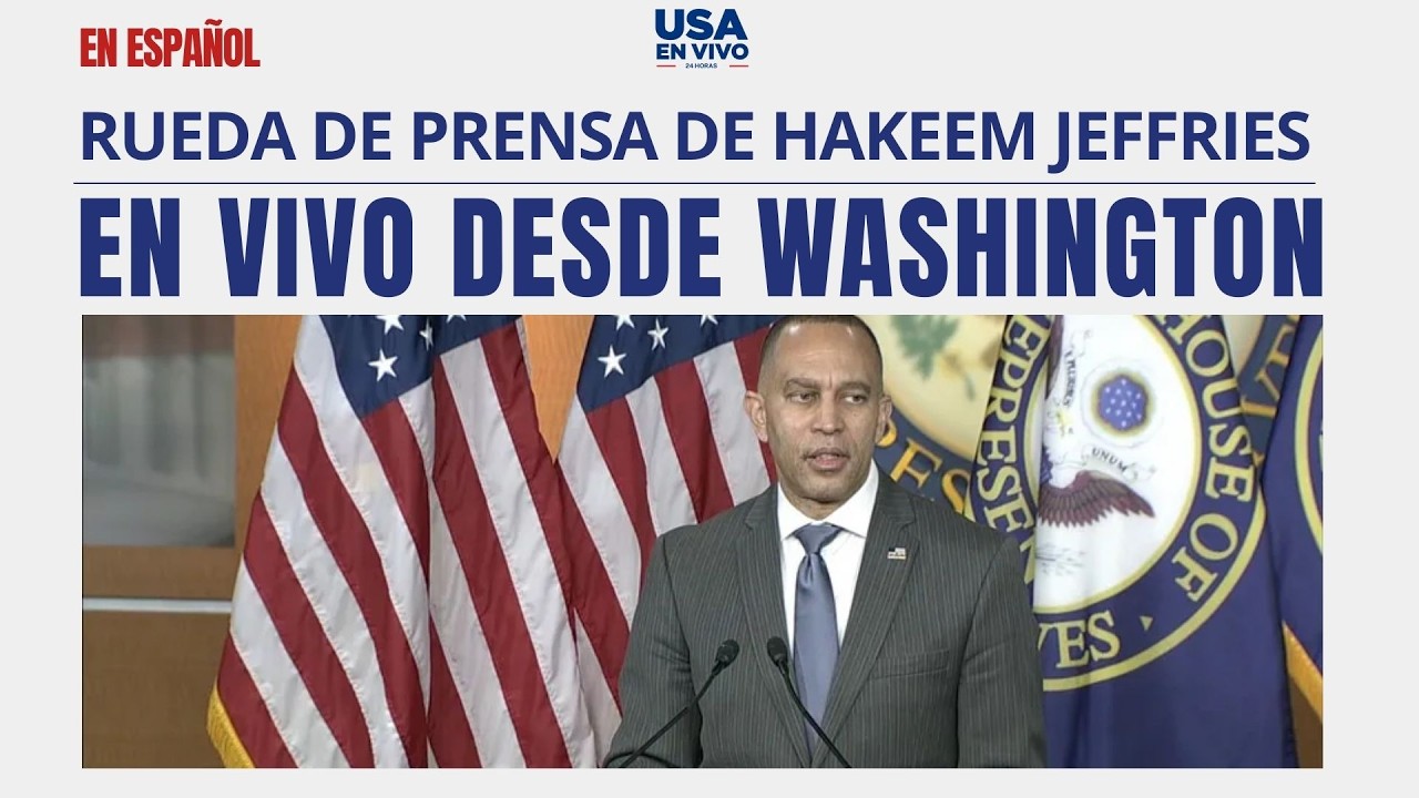 ¿Dinero para bombas o para el pueblo? Hakeem Jeffries ultimátum por crisis de costos | USA EN VIVO 🔴
