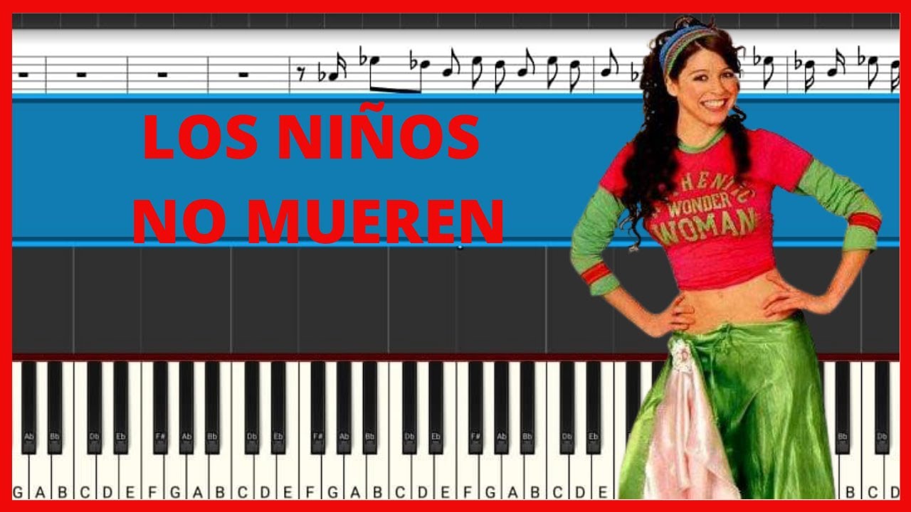 Floricienta - Los niños no mueren | Piano Tutorial | Midi