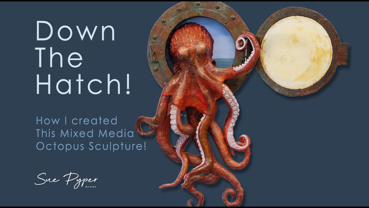 How I made this mixed media Octopus Sculpture!