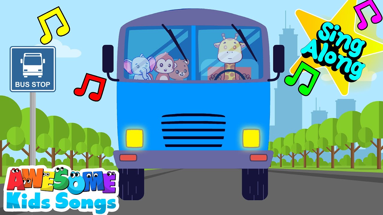 🎶 Wheels on the Bus! Sing, Dance & Ride Along! 🚌✨