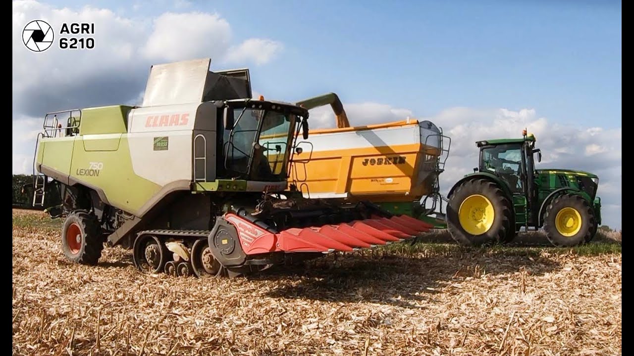 Claas Lexion 750 Terra Trac |Corn Harvest| + New picker Capello 8 + an exceptional three-axle Joskin