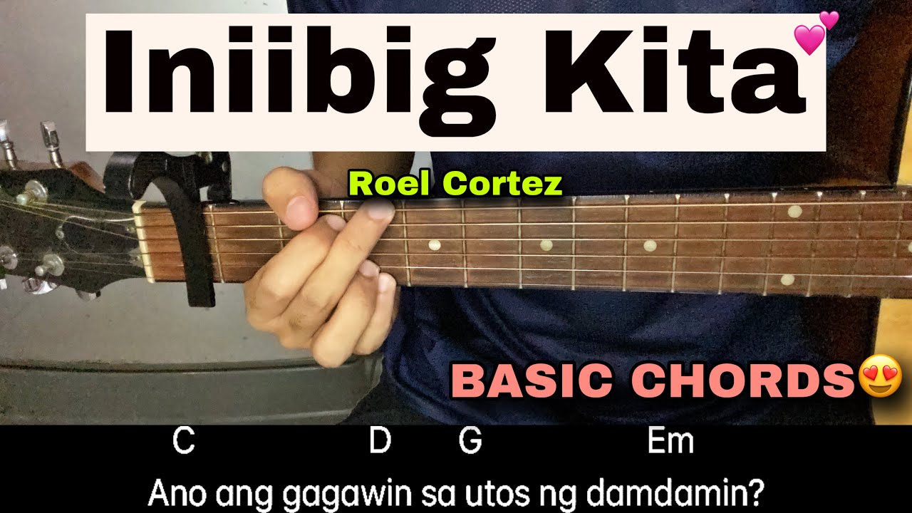 Iniibig Kita - Roel Cortez | EASY GUITAR TUTORIAL
