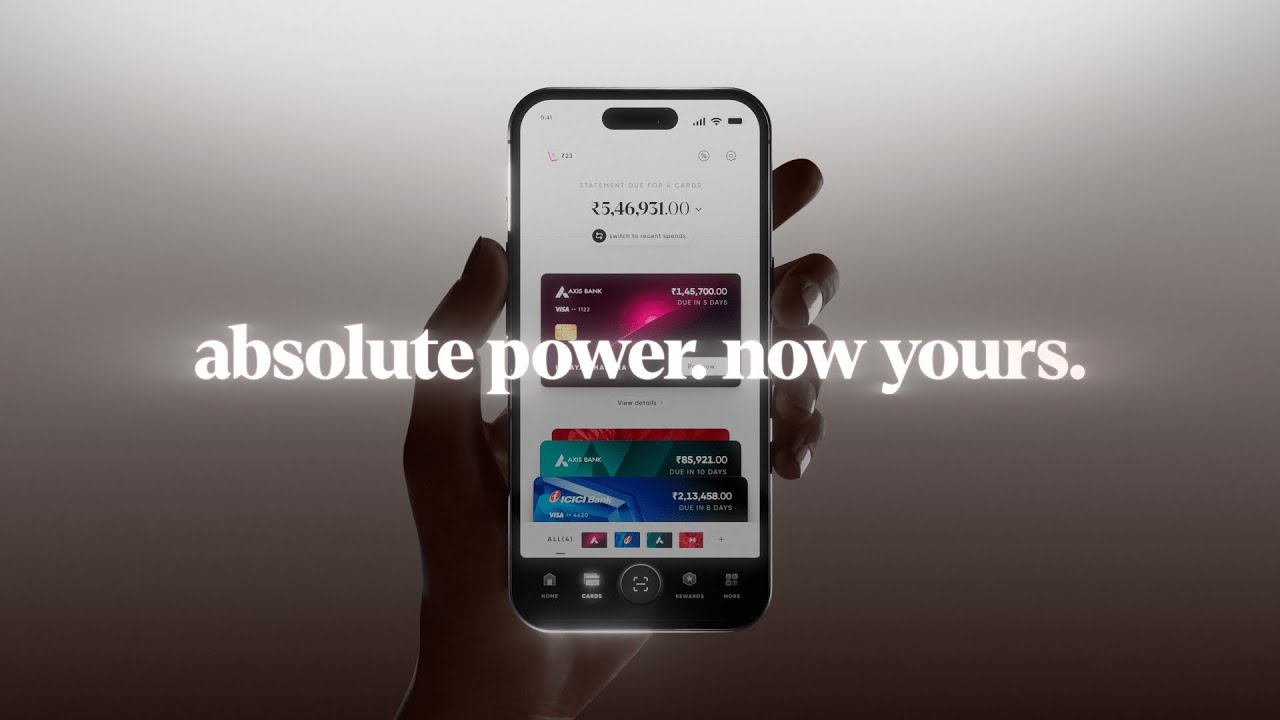 Pure power | Credit Card Management on CRED