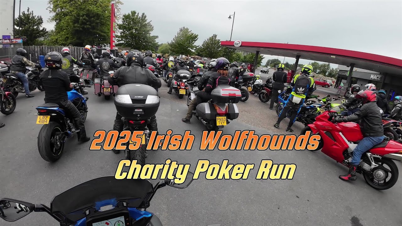 Irish Wolfhounds Motorcycle Club Charity Poker Run - 10th August 2025