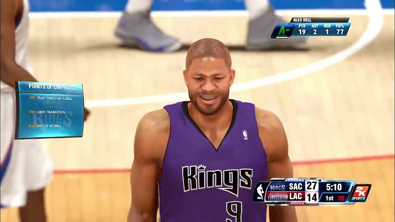 NBA 2k14 my career quadruple double