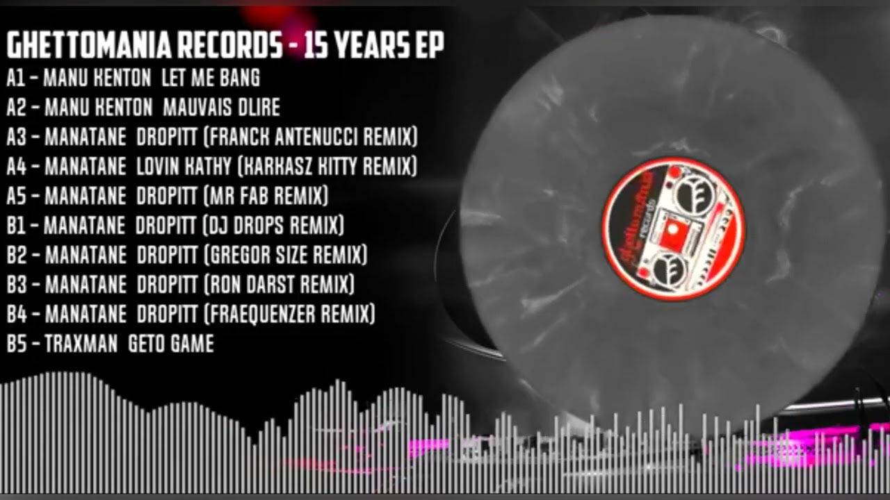 Ghettomania Records // 15 Years EP // Only available on Vinyl